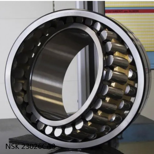 23026CA3 NSK Railway Rolling Spherical Roller Bearings