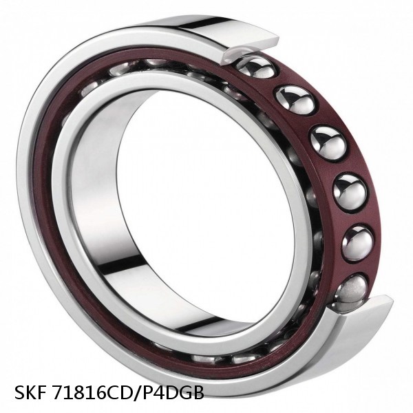 71816CD/P4DGB SKF Super Precision,Super Precision Bearings,Super Precision Angular Contact,71800 Series,15 Degree Contact Angle