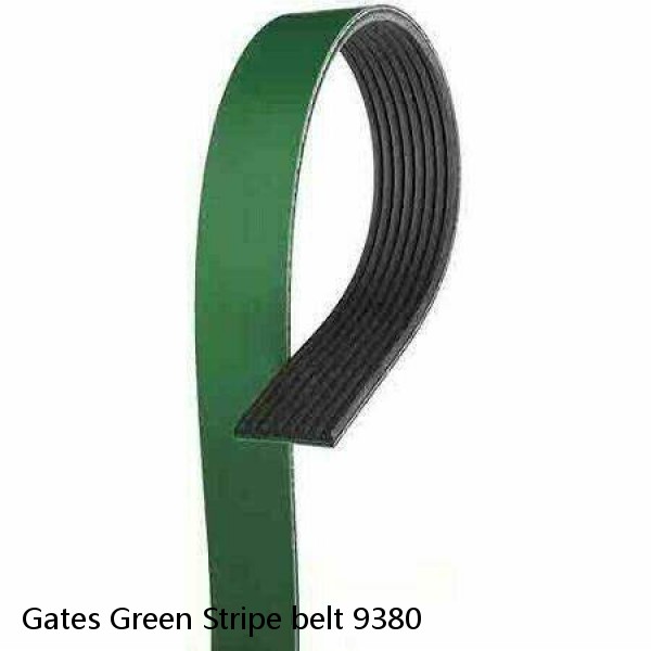 Gates Green Stripe belt 9380