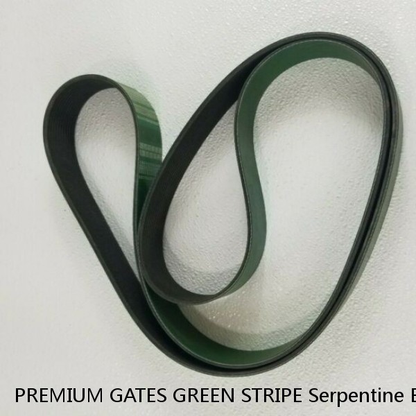 PREMIUM GATES GREEN STRIPE Serpentine Belt-Premium OE Micro-V Belt Gates K080580