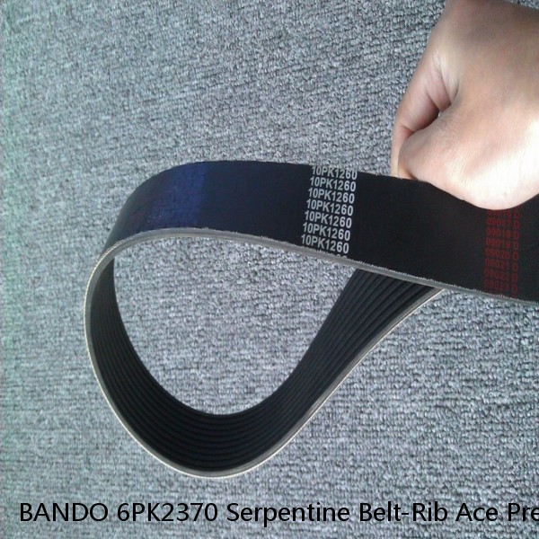 BANDO 6PK2370 Serpentine Belt-Rib Ace Precision Engineered V-Ribbed Belt 