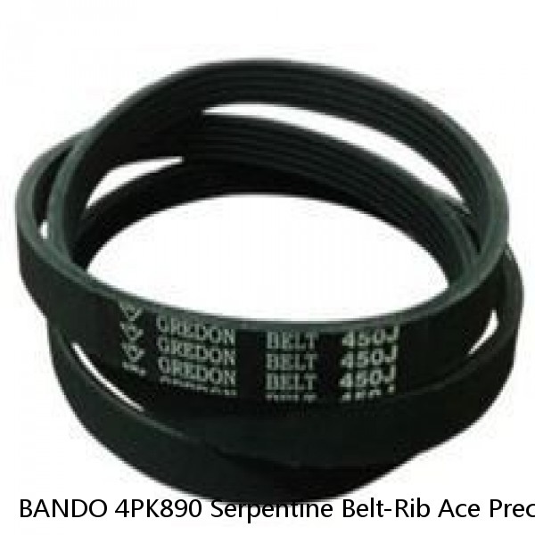 BANDO 4PK890 Serpentine Belt-Rib Ace Precision Engineered V-Ribbed Belt 