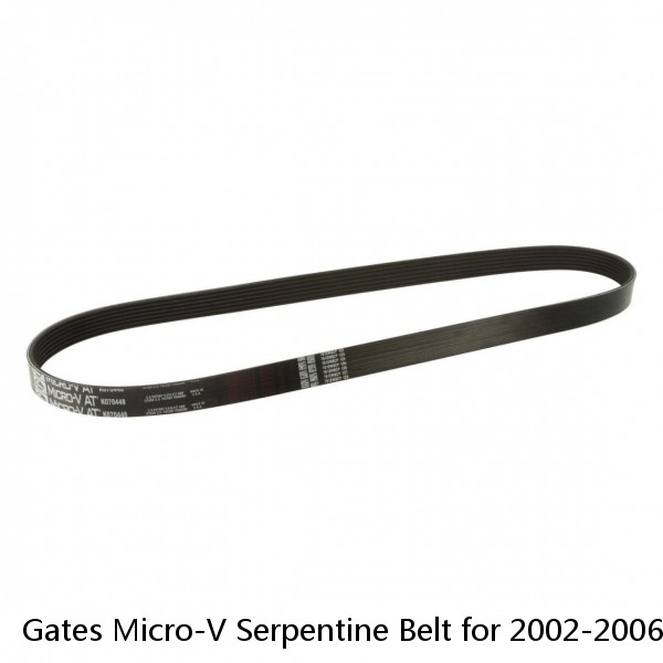 Gates Micro-V Serpentine Belt for 2002-2006 Toyota Camry 2.4L L4 Accessory ml